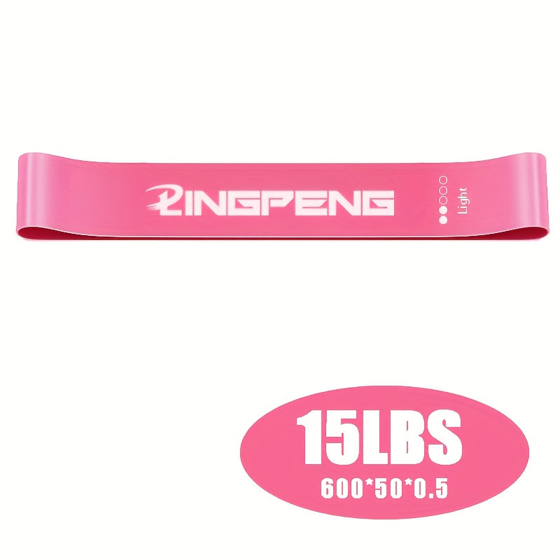 Qarshilik lentasi to'plami 5 daraja mashq lentasi oyoqlar, glutes, yoga, Pilates uchun