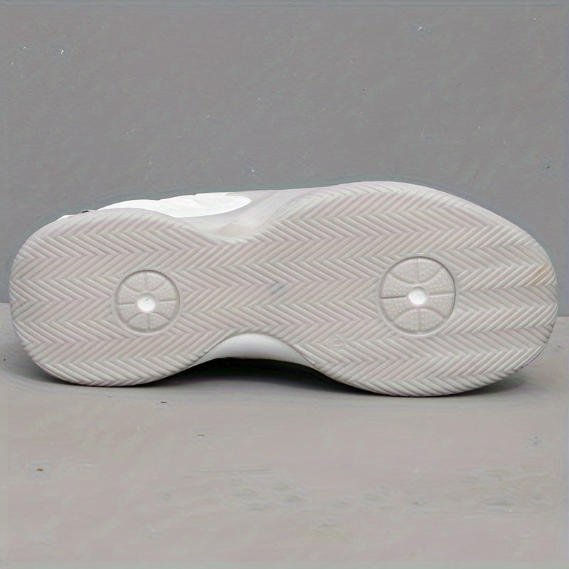 Men's High Top Sneakers Durable Outdoor Casual Running Shoes Rubber Sole