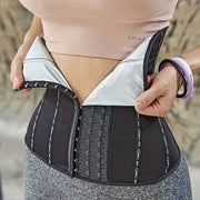 Women's Postpartum Waist Trainer Corset Knit Fabric Hand Wash Belly Fat Burn Belt
