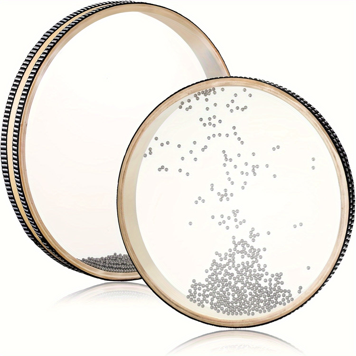 White Ocean Breeze Wave Sound Drum for Relaxation Meditation 15.24-20.32cm