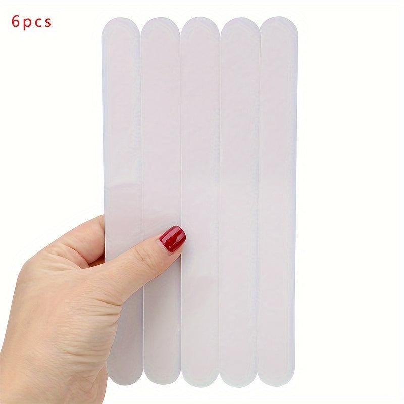 Non Slip Bathroom Mat 20x2cm PVC Shower Strips with Grip Stickers and Safety Tape