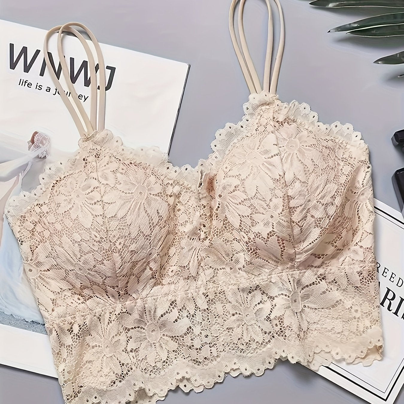 Wireless Lace Bra for Women Comfortable Everyday Underwear