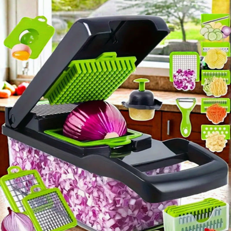 Stainless Steel Vegetable Slicer Handheld Food Prep Tool for French Fries