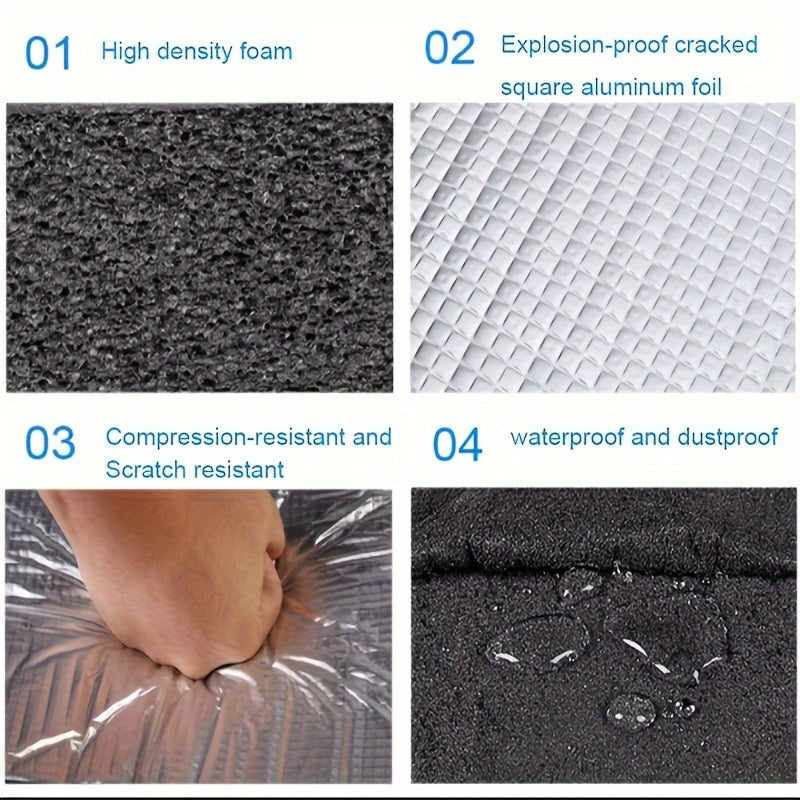 Car Soundproof Heat Insulation Pad for Doors and Engine Covers Aluminum Heat Shield