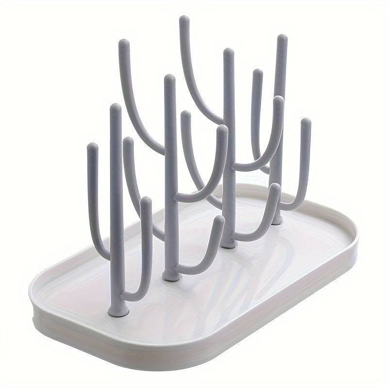 Cactus Drying Rack with Detachable Water Cup and Drainage System