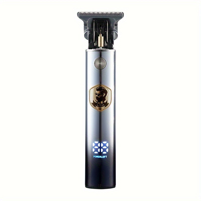 Мужской перезаряжаемый набор для стрижки волос с триммером для бороды и инструментами для стрижки волос