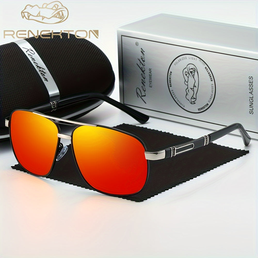 Men's Polarized Square Outdoor Sports Sunglasses for Riding Driving Fishing