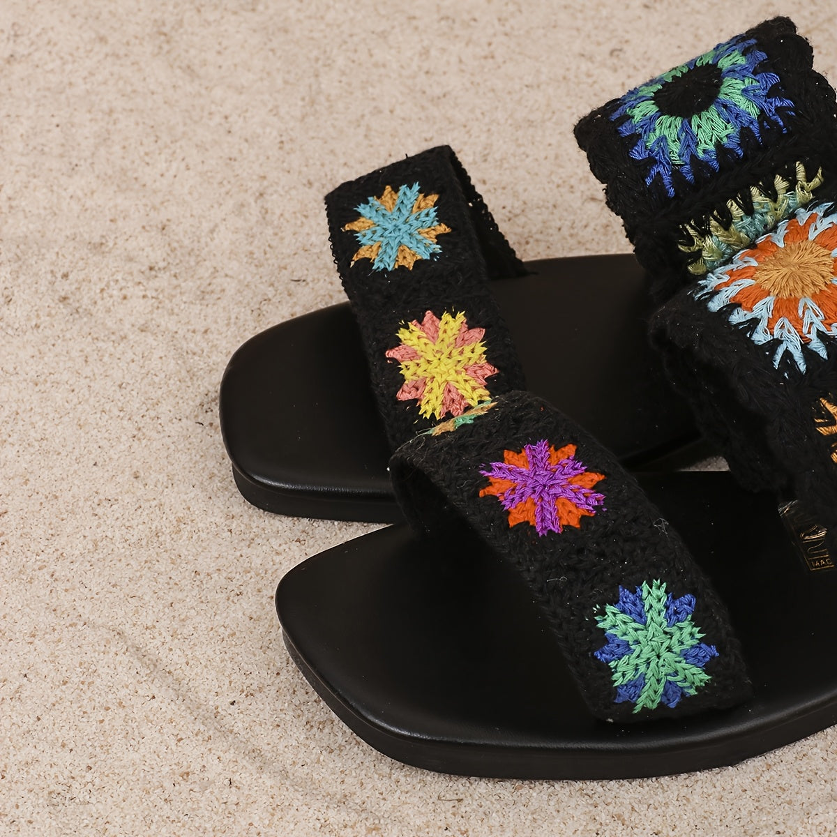 Women's Bohemian Flat Sandals Anti-Slip Summer Shoes