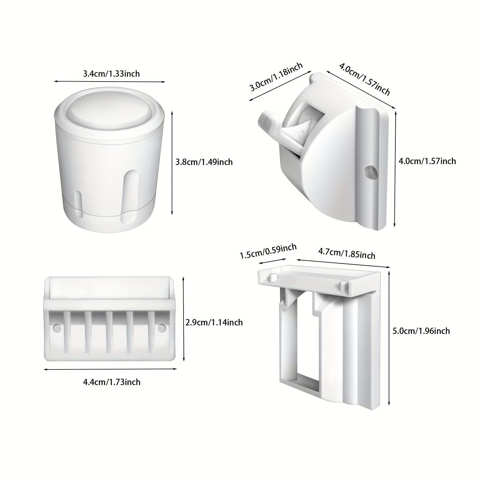 Magnetic Childproof Cabinet Locks Set of 8 No Tools Needed Safe Plastic