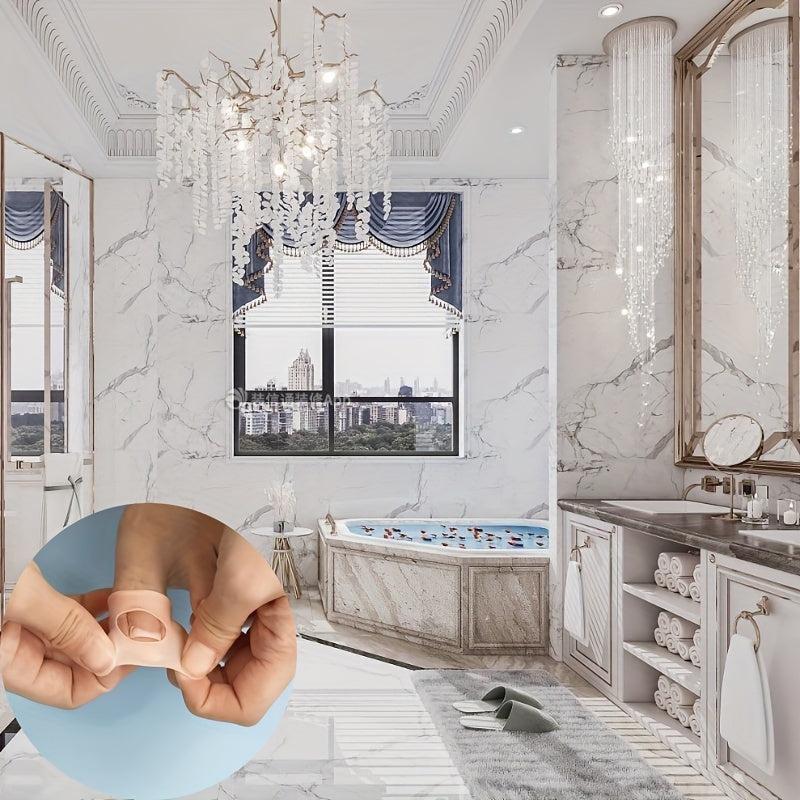 2 Pack Silicone Ingrown Toenail Correctors Formaldehyde-Free Reusable Pedicure Tools