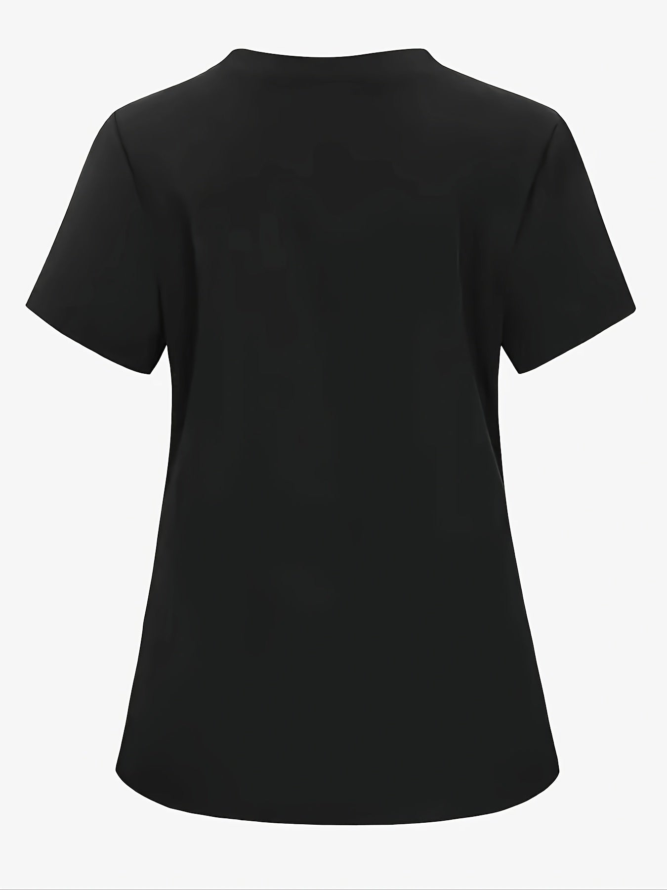 Женские футболки больших размеров casual - короткие рукава с двойным карманом