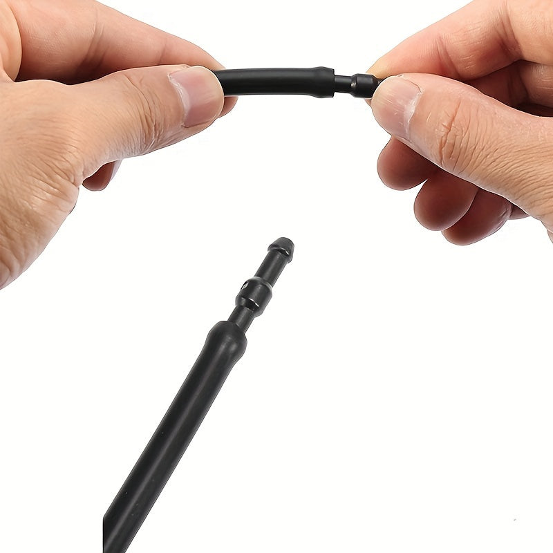 10 Pcs Windshield Washer Hose Connectors Black Plastic Compatible with All Cars