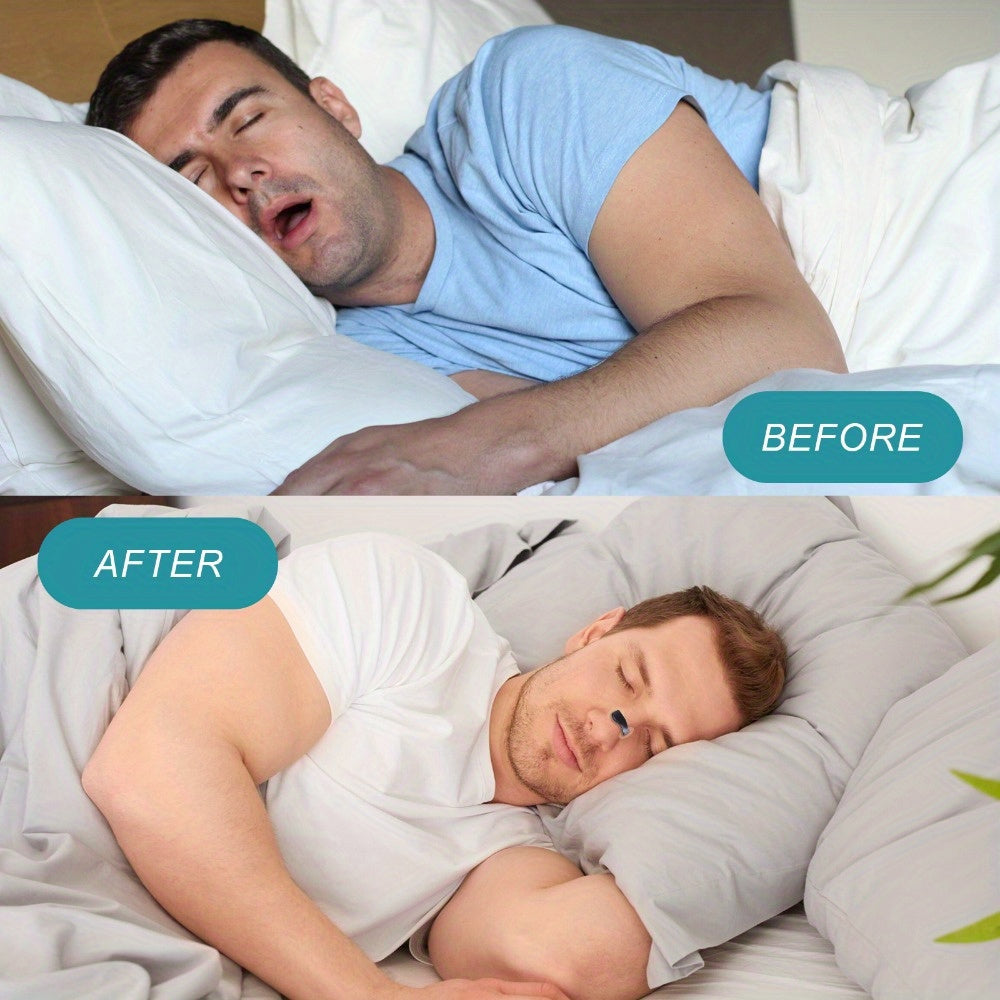 Nasal Breathing Expansion Kit with 4 Nose Clips Magnetic Picker and 30 Magnetic Stickers for Comfortable Fit