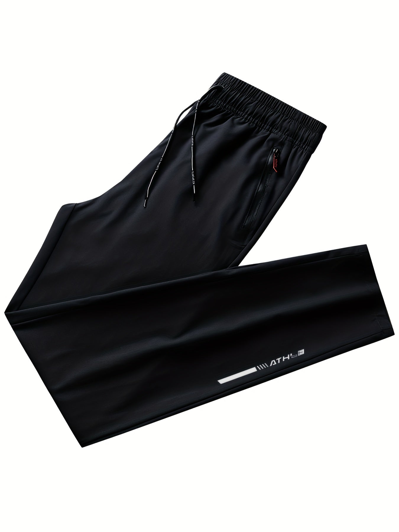 Men's Casual Running Pants 3-Pack Polyester Breathable Quick-Dry Summer