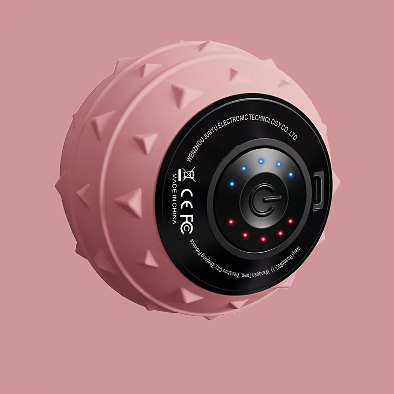 Pelota de masaje eléctrica portátil para yoga con batería de litio recargable por USB 1300mAh