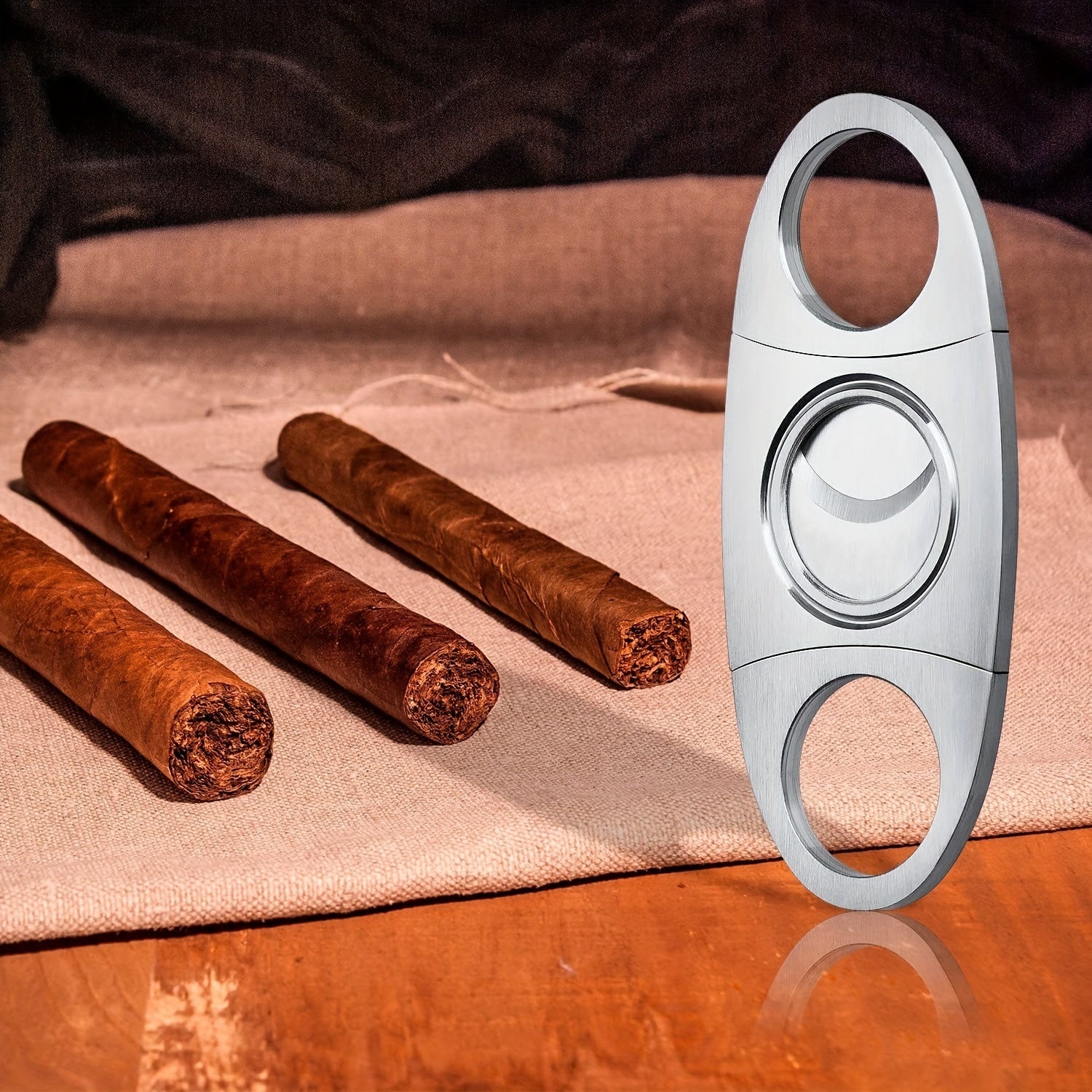 Stainless Steel Cigar Cutter for Adults Smoking Accessories