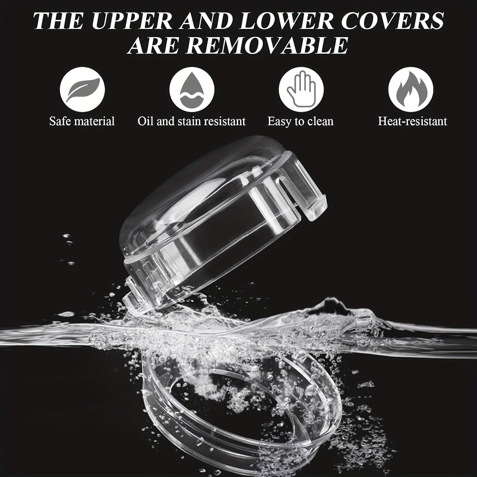 Gas Stove Cover Protective Knob Cover for Kitchen Safety and Accessories