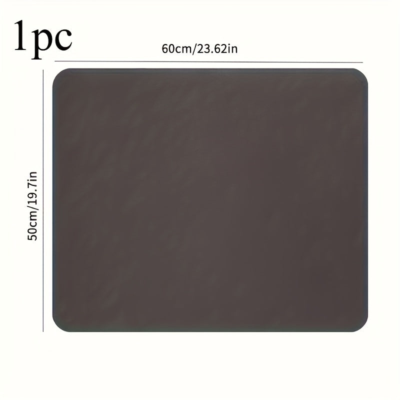 Non-Slip Washer Dryer Mat with Absorbent Silicone Top 50.8cm x 60.96cm