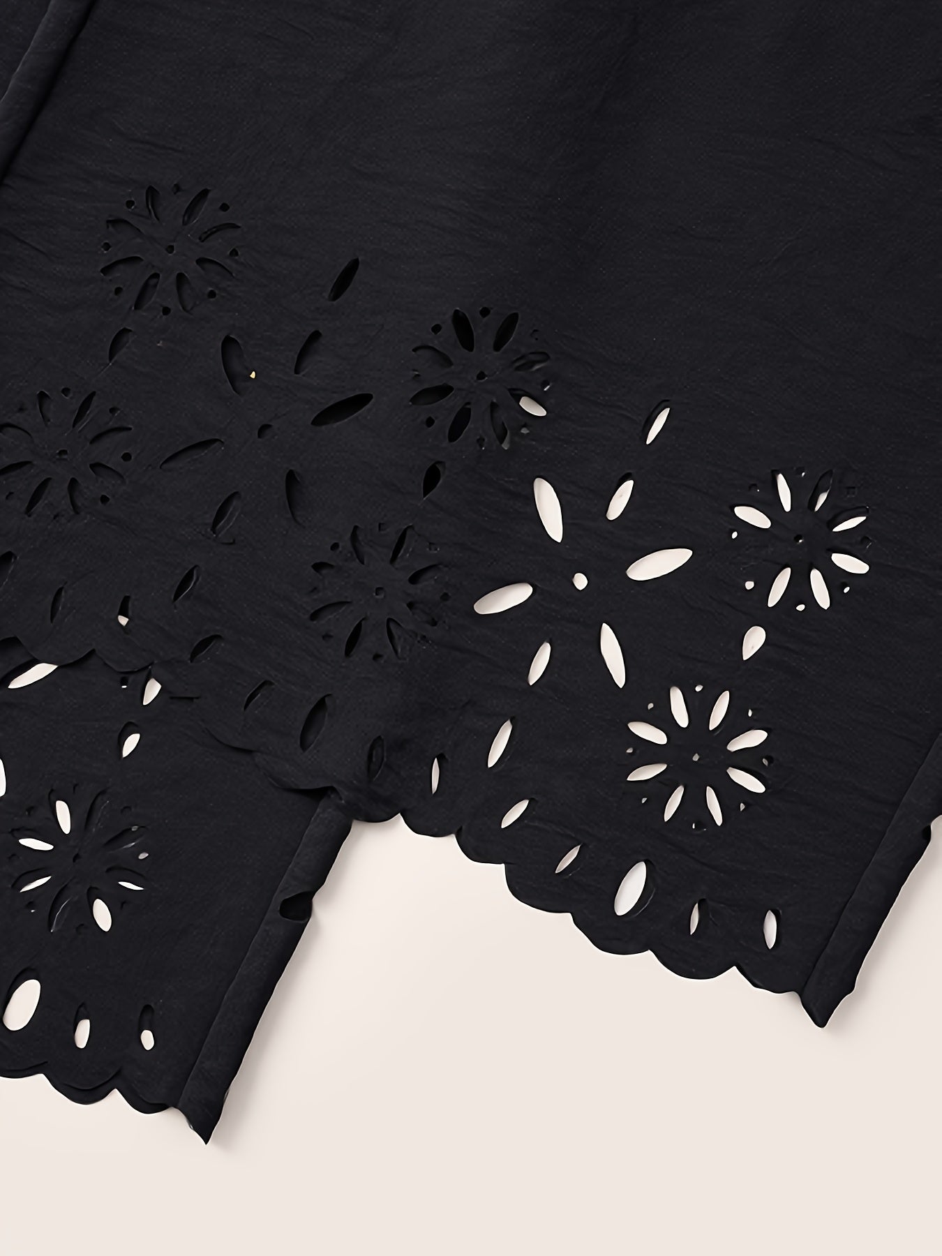 Women's Plus Size Olive Green Wide Leg Pants with Pockets and Elastic Waist