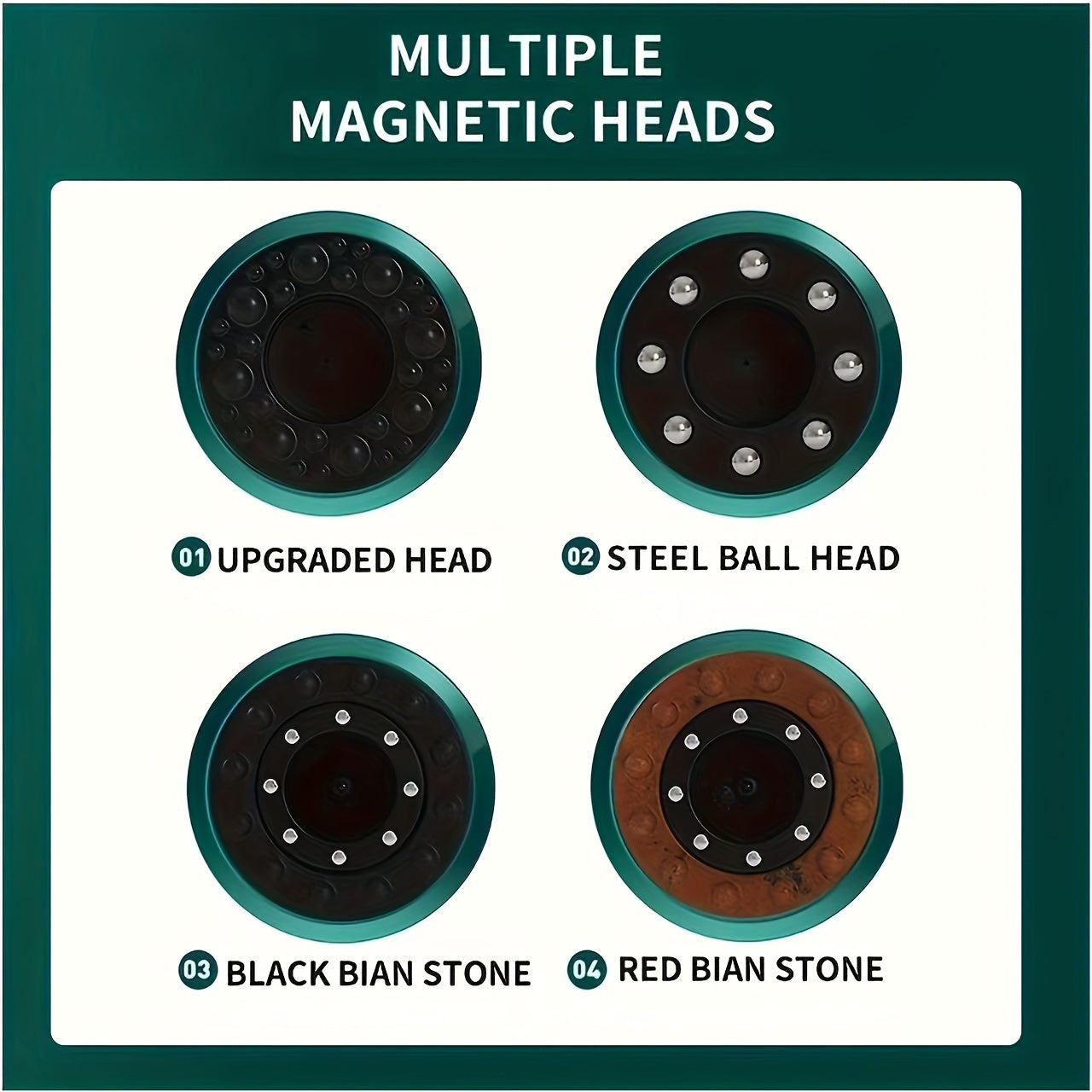 USB Rechargeable Cupping Massager with 6 Levels Body Gua Sha Scraping