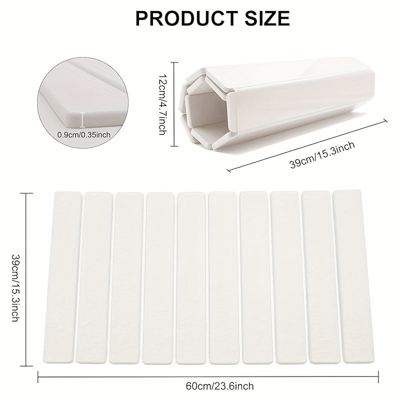 Diatomaceous Earth Dish Drying Mat 60x40cm Absorbent Non-Slip Kitchen Bathroom