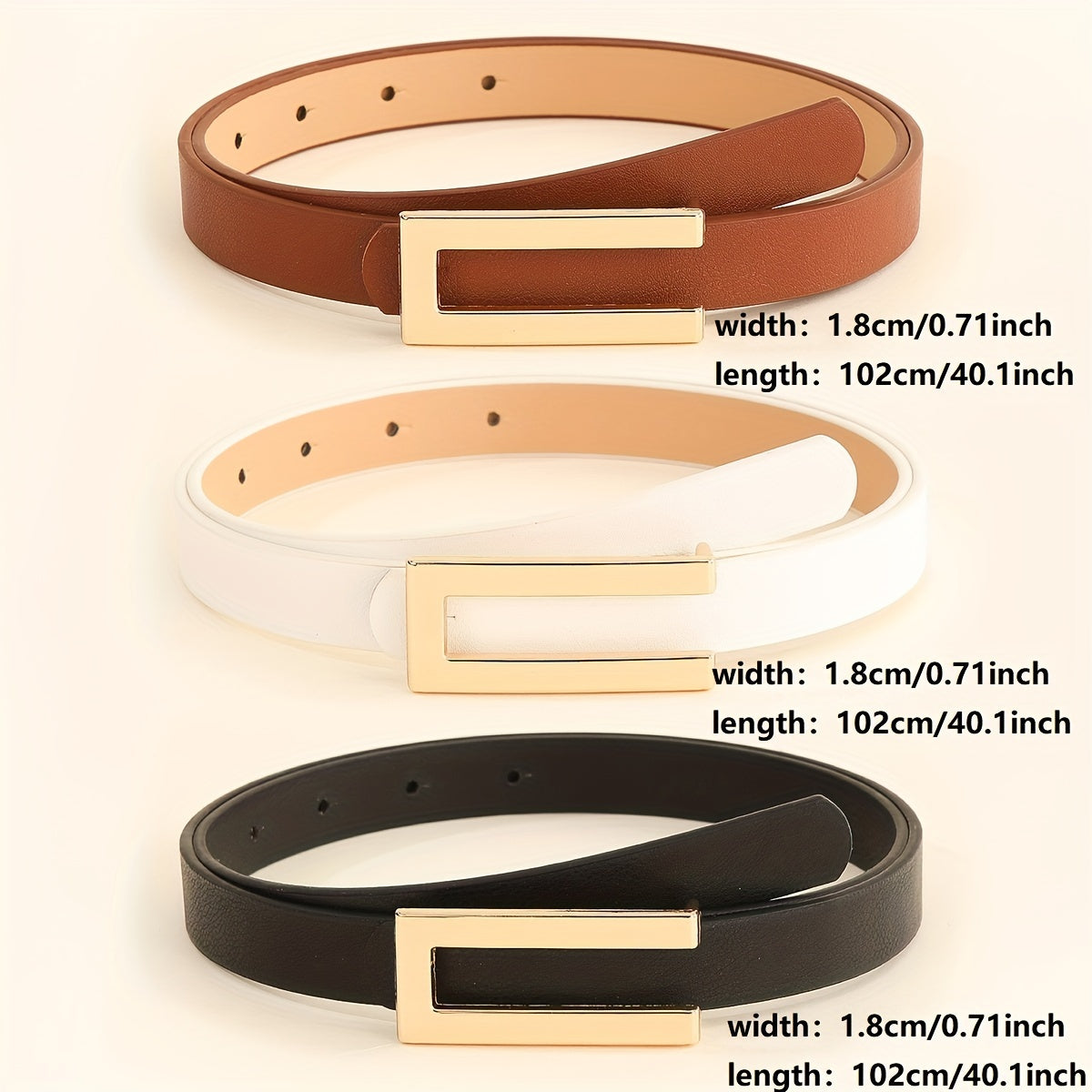 3-компонентный женский повседневный комплект уличного стиля с однотонным простым буквенным пряжкой, подходит для офиса и повседневной носки