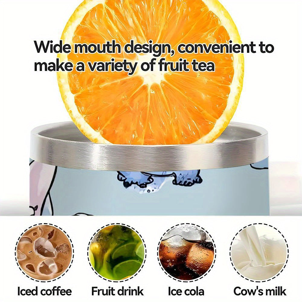 40oz zanglamaydigan po'latdan yasalgan tumbler, izolyatsiya qilingan tikuv dizayni, suyuqlik o'tkazmaydigan qopqoq va quvurlar bilan