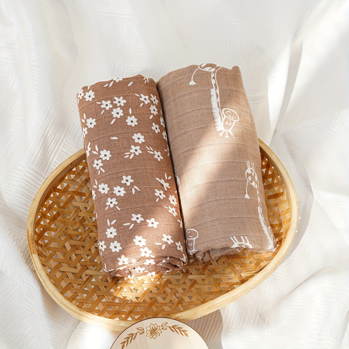 Bamboo va Muslin Yoshlar uchun Qoplama - Zamonaviy Dizaynlar, Qo'l bilan yuvish tavsiya etiladi, Bolalar va Kichkintoylar uchun ideal, Yengil va Qulay, Uxlash va Har kuni foydalanish uchun ajoyib.