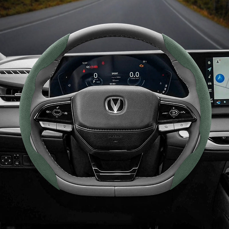 Universal Winter Anti-Slip Ultra-Thin Steering Wheel Cover 2pk 3pk Set