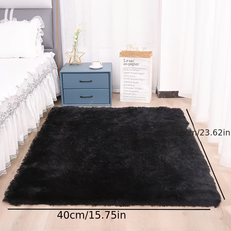 Mulkni yumshoq va qalin sun'iy mo'yna maydoni - Yashash xonasi, yotoqxona va uy bezatish uchun ideal - Quruq tozalashni talab qiladi, har qanday yashash xonasi muhitiga mos keladigan mukammal gilam.