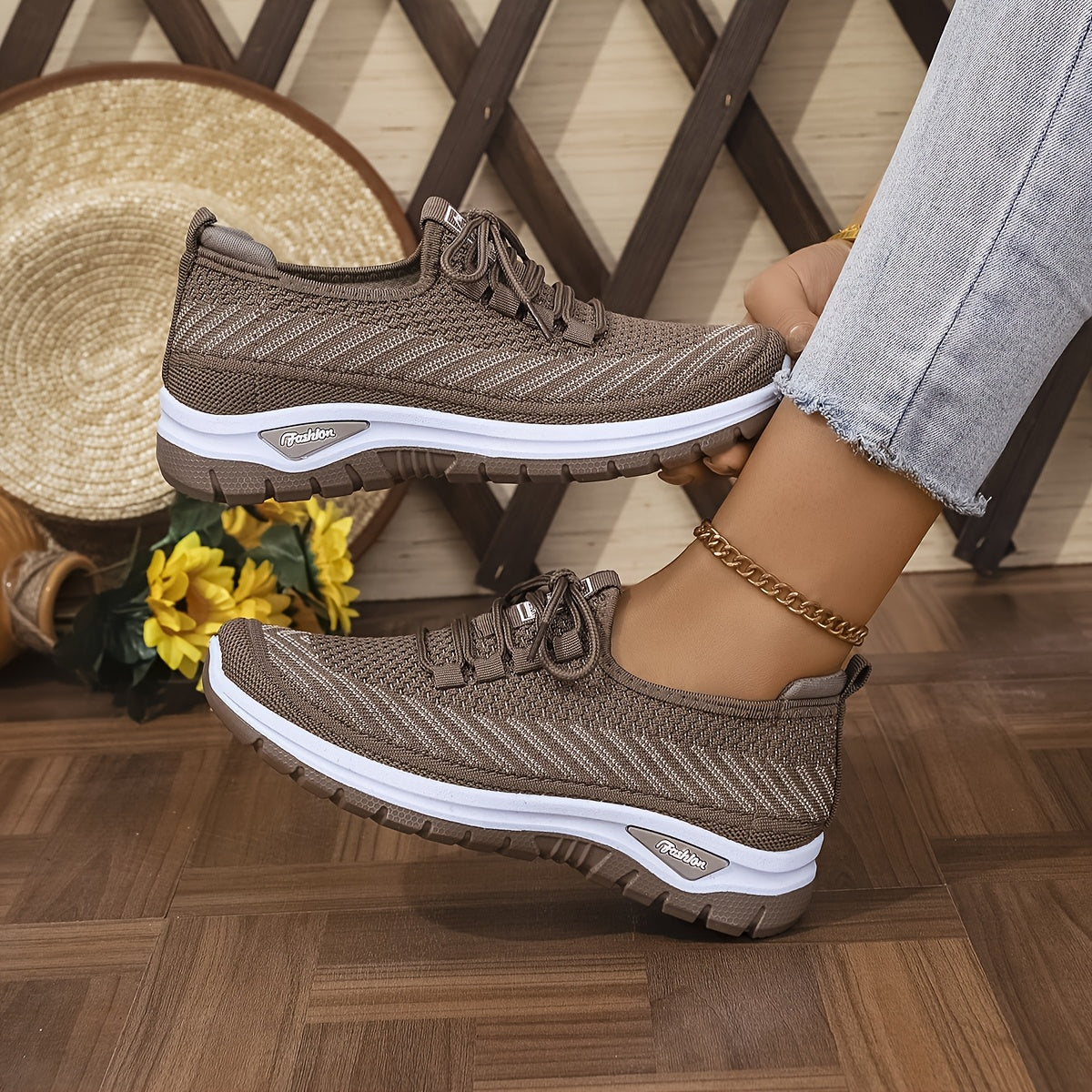 Women’s Slip-On Shoes Summer Beach Casual Sneakers for Travel and Vacation