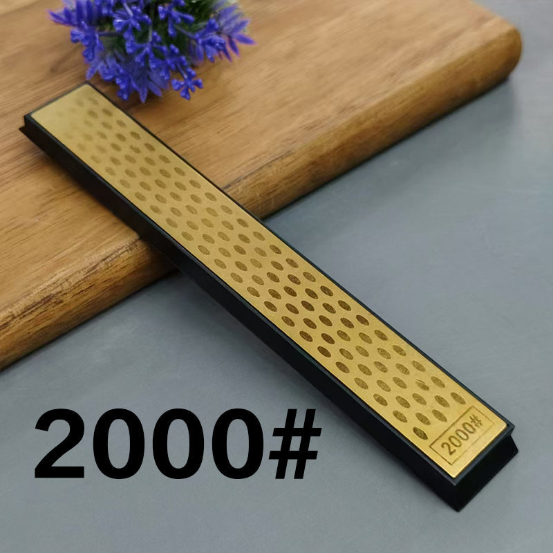 Manual Metal Diamond Whetstone Knife Sharpener Kitchen Utensils No Electricity