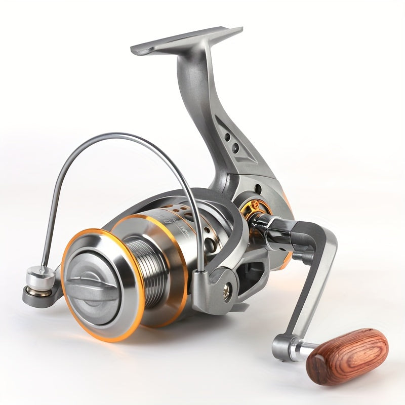 Spinning Fishing Reel CNC Metal Spool Saltwater Freshwater 5.2:1 Gear Ratio