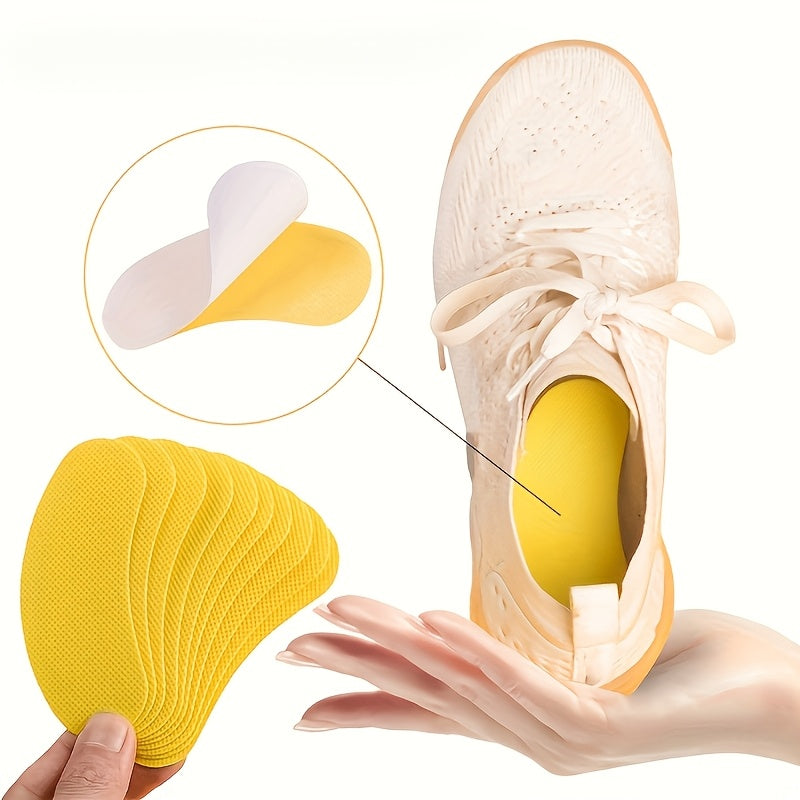Unisex Sweat Absorbing Insole Stickers 10/20/30 Pcs for Shoes