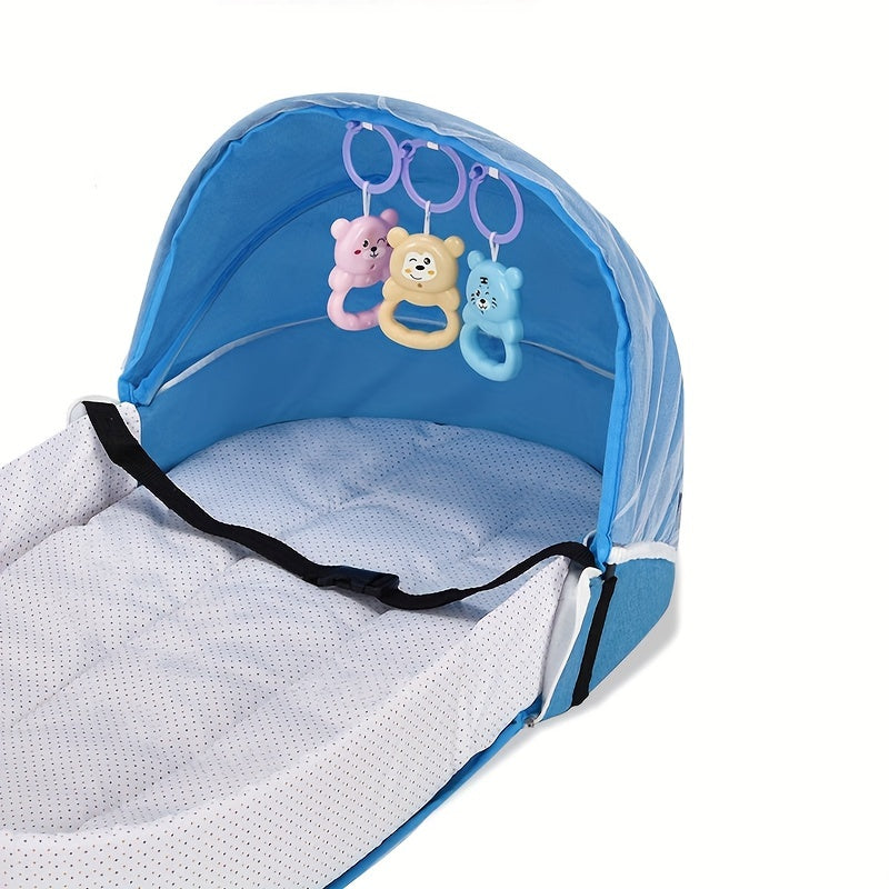 Inodoro portátil para niños de 0 a 18 meses, plegable, para uso en interiores y exteriores, ideal para viajes