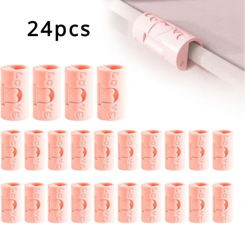 Set of 24 Reusable Bed Sheet Grippers Non-Slip Fasteners for Secure Sleep