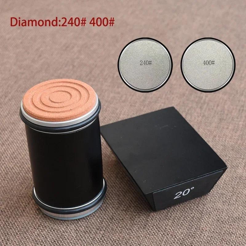 Diamond Knife Sharpener Manual 400/600/1000 Grit 4-Angle Fixed Sharpening System