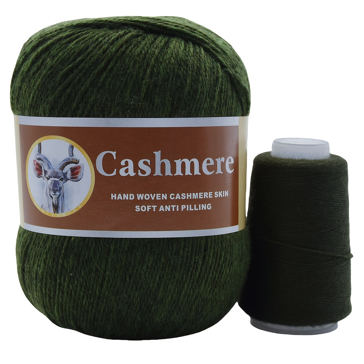 Hand-Woven Cashmere Blend Crochet Yarn 70 Cashmere 320m Assorted Colors