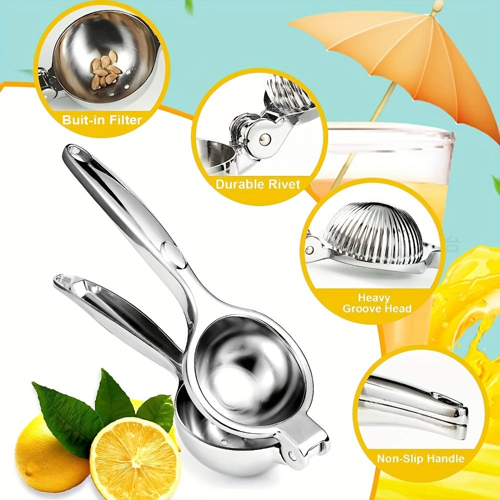 Large Heavy Duty Stainless Steel Lemon Squeezer Handheld Citrus Juicer Manual Lime Press Bar Tool