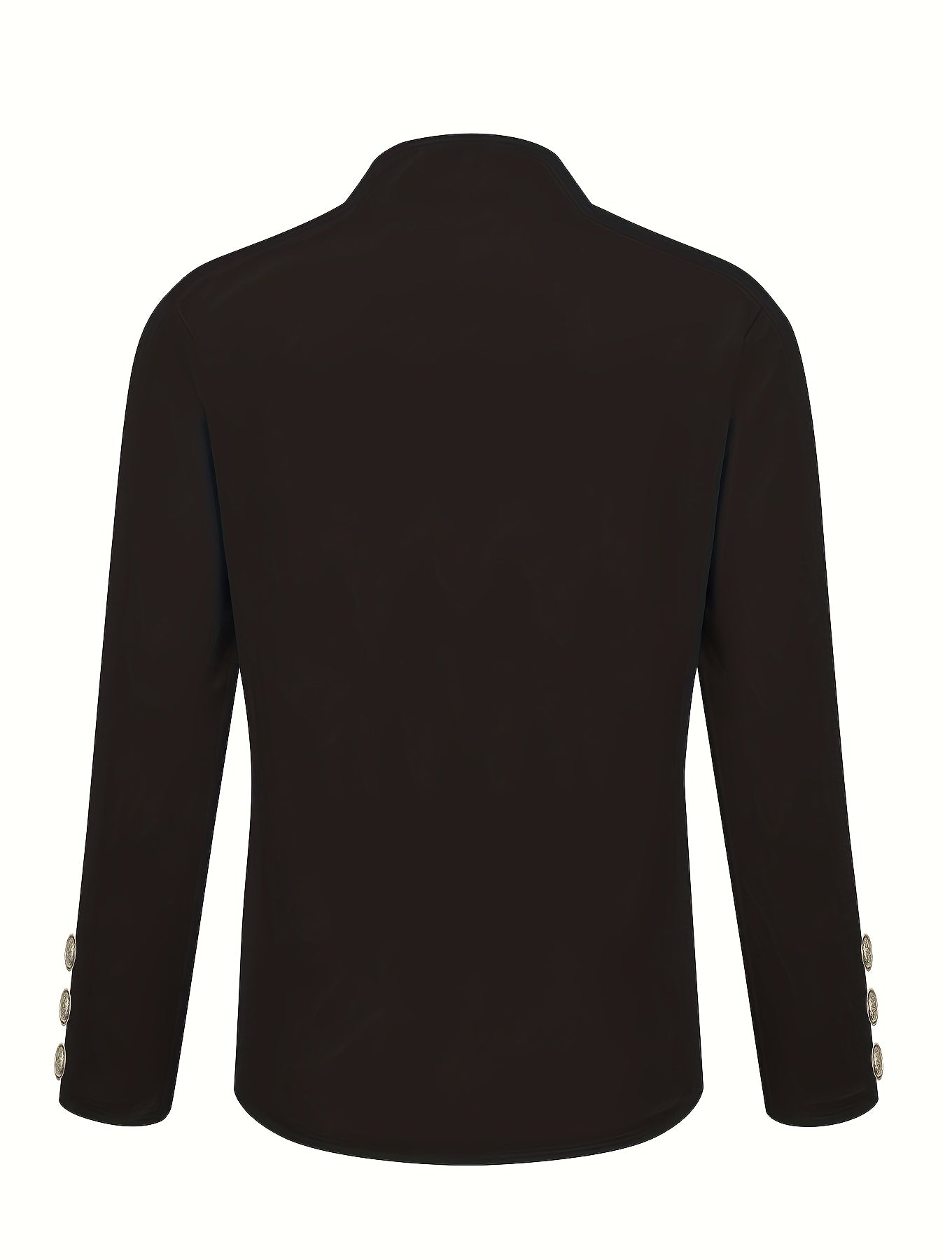 Кардиган-жакет крупного размера из однотонного трикотажа с вырезом-отложным и искусственными пуговицами для весны и осени