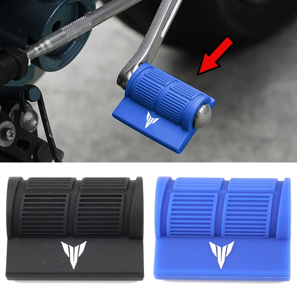 Protector de goma para cambio de marchas de motocicleta, cubre palanca de cambios antideslizante, negro, duradero