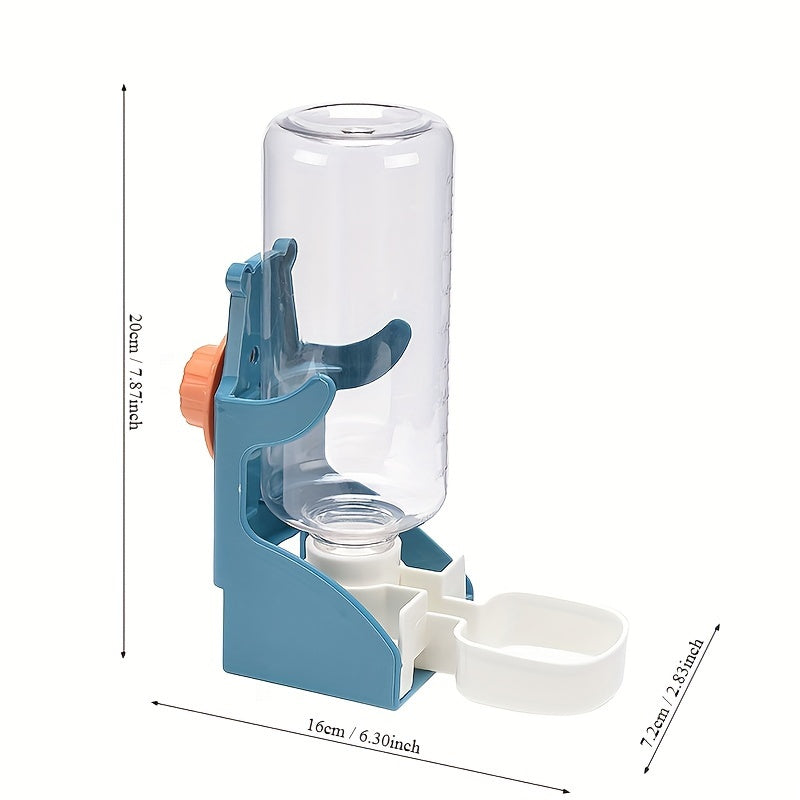 Avtomatik kichik hayvonlar uchun suv idishi, hamsterlar va quyonlar uchun, osilib turadigan qafas dizayni, ajraladigan zanglamaydilardan tayyorlangan nozullar bilan