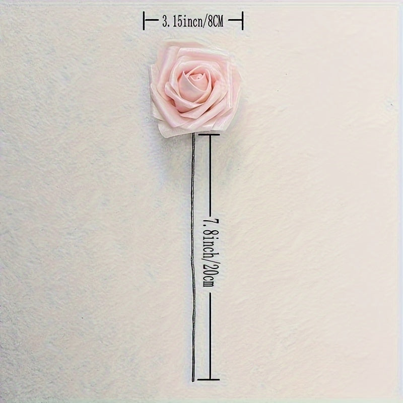 To'ylar, ta'tillar va uy bezaklari uchun yashil bargli sun'iy güllar, 25 ta to'plam