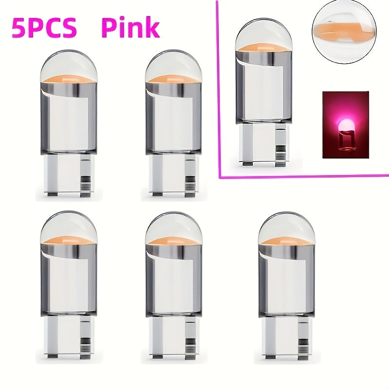 Universal LED Car Bulbs 5/20 Pack for Interior and License Plate Bright White