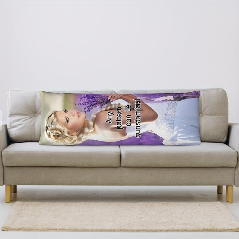 Custom Photo Body Pillowcase 20x54 Inches Soft Printed Double-Sided Gift