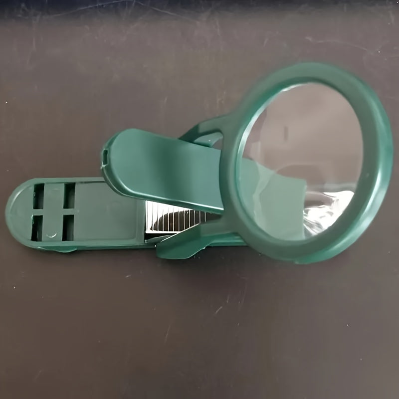 Stainless Steel Nail Clippers with Magnifying Glass and Rubber Handle for All Ages