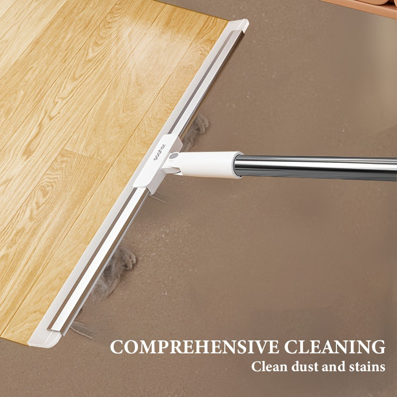 Yagona silikon squeegee polatlar, derazalar va avtomobil shishalar uchun, sozlanadigan tutqich bilan