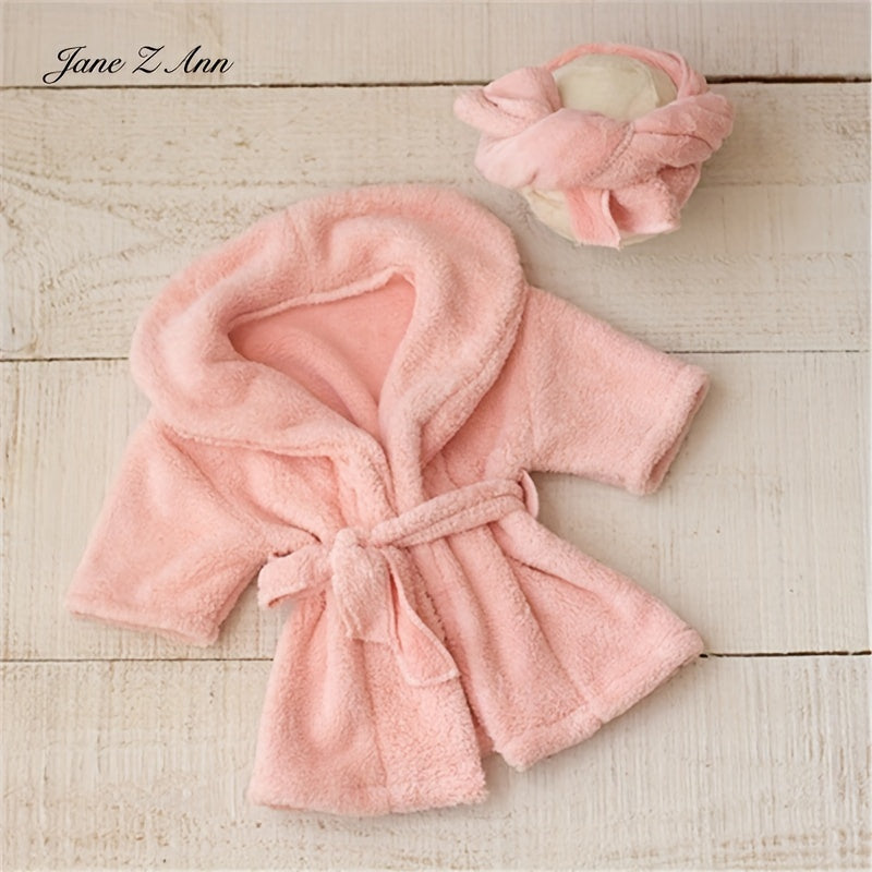 Плюшевая фотографическая бандана-Халат, Роскошный белый фотографический халат для сна, Халат однотонного цвета, идеально подходящий для фотопродукции