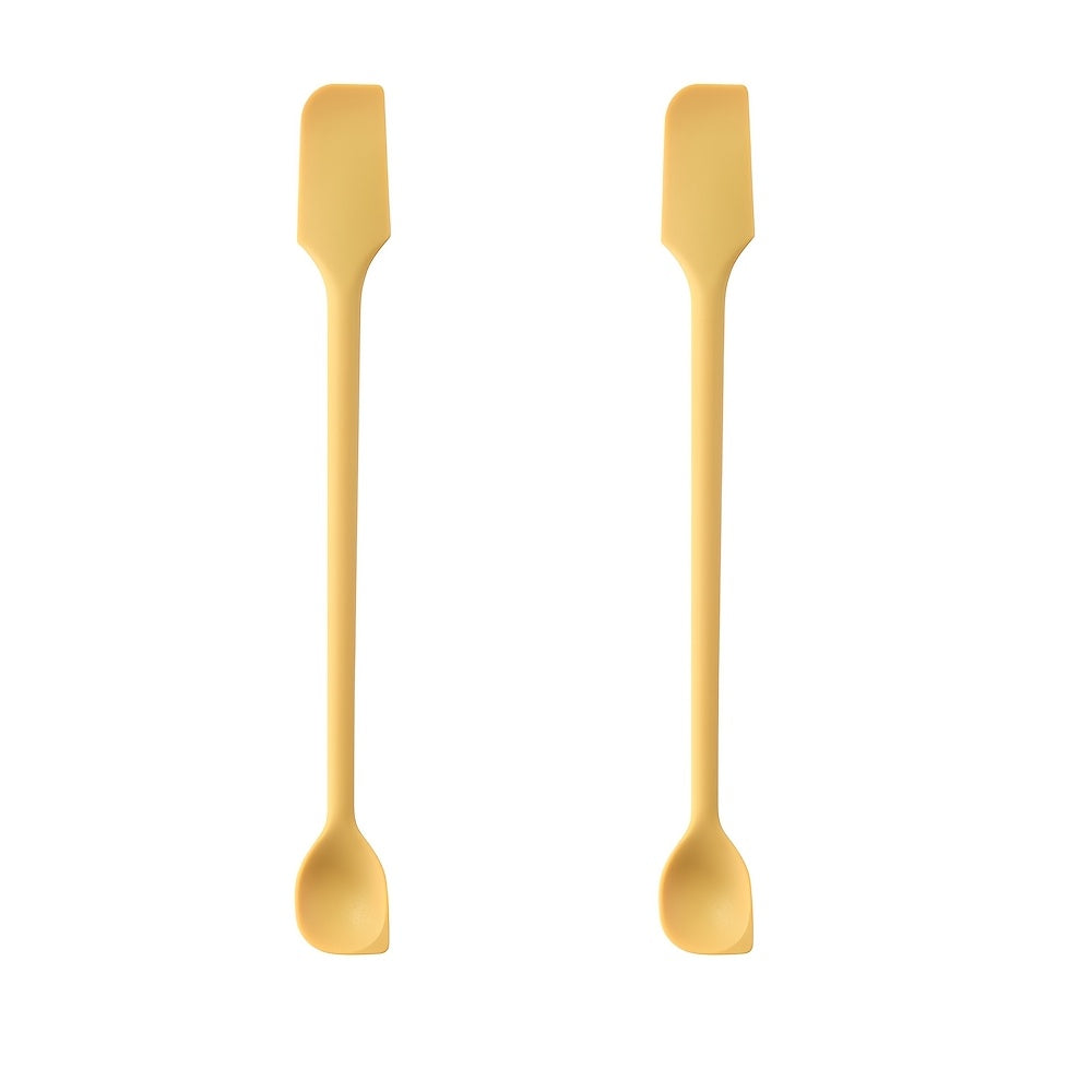 Stainless Steel Dual-Purpose Jam Scraper Spoon Kitchen Utensil