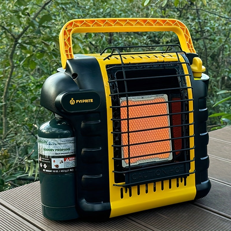 Наружный газовый обогреватель для кемпинга, походов, ледовой рыбалки, портативный 4000 БТЕ